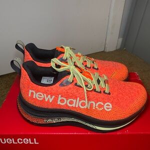 New Balance FuelCell Trail Running Orange Athletic Shoes